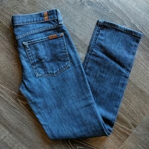 7 for All Mankind Roxanne Skinny Jeans 27